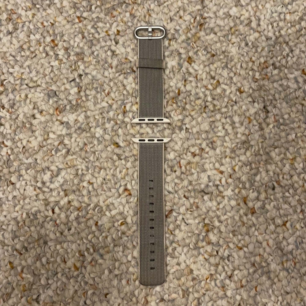 38mm large woven nylon Apple Watch band